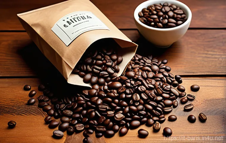 바리스타 실습 중 흔한 실수 - **Prompt:** A dynamic, eye-level shot showcasing two simultaneous actions in an elegant Italian coff...