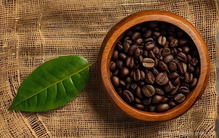 바리스타 커피 레시피 개발 노하우 - **The Delicate Art of Latte Art Creation on a Velvety Cappuccino.**
    A top-down view, focusing on...